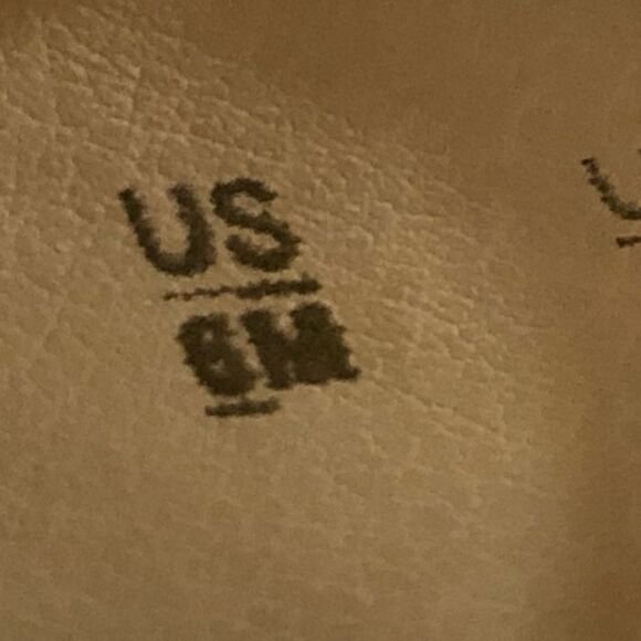 Franco Sarto Ailee Flats Metallic Snakeskin Ballet Flat Sz 6 Square Toe - Picture 9 of 10